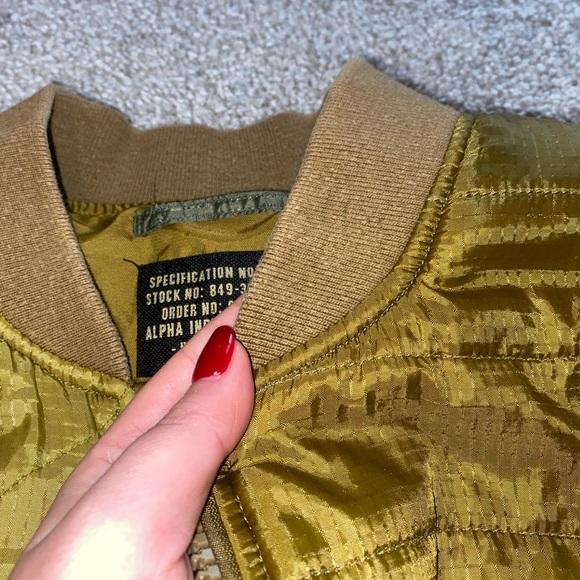 Alpha Industries Ally Bomber Jacket - Picture 9 of 16
